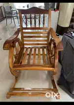 Rocking chair teak wood