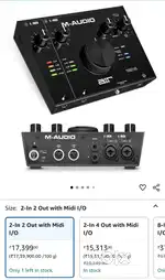 Music Interface and Mic, Selling urgently