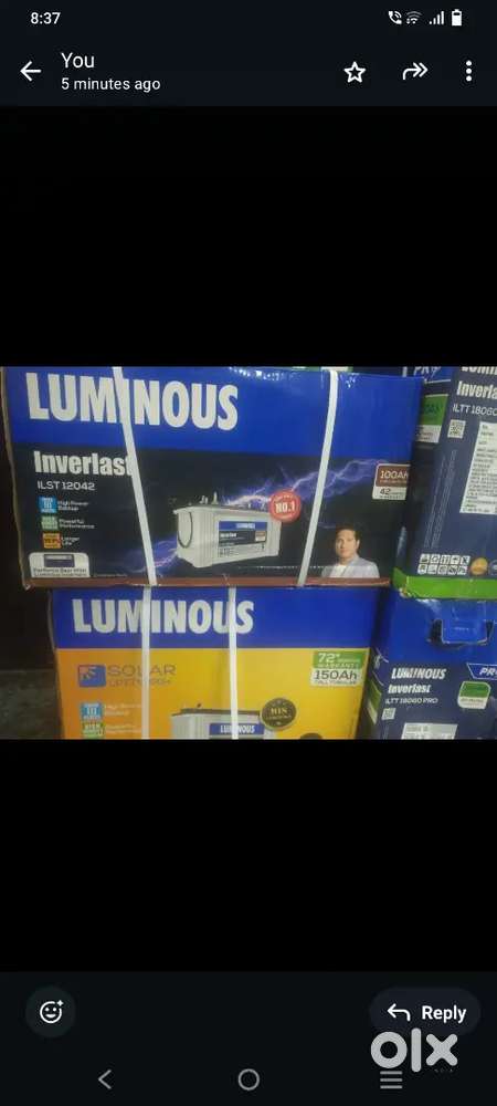 Old and new inverter & battery available