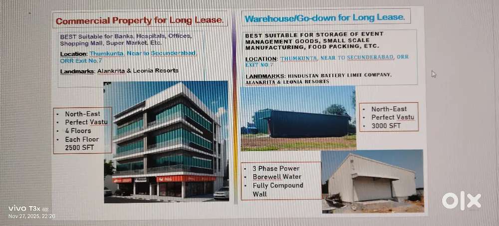 Commercial Space for Rent !