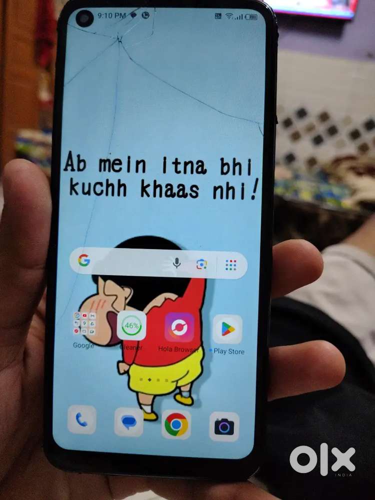Glass crack bt fully working samsung s8 folder dalega working hai
