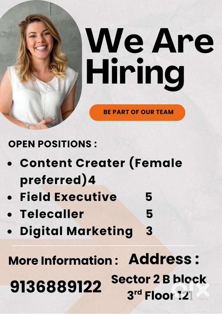 Hiring content creator