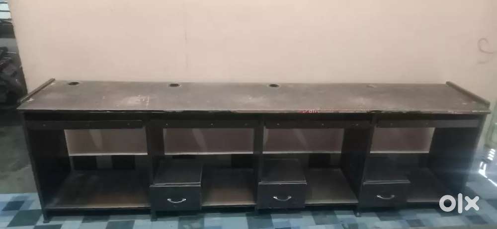 Counter or Computer Desk (length= 96, width= 18, height= 30) inches