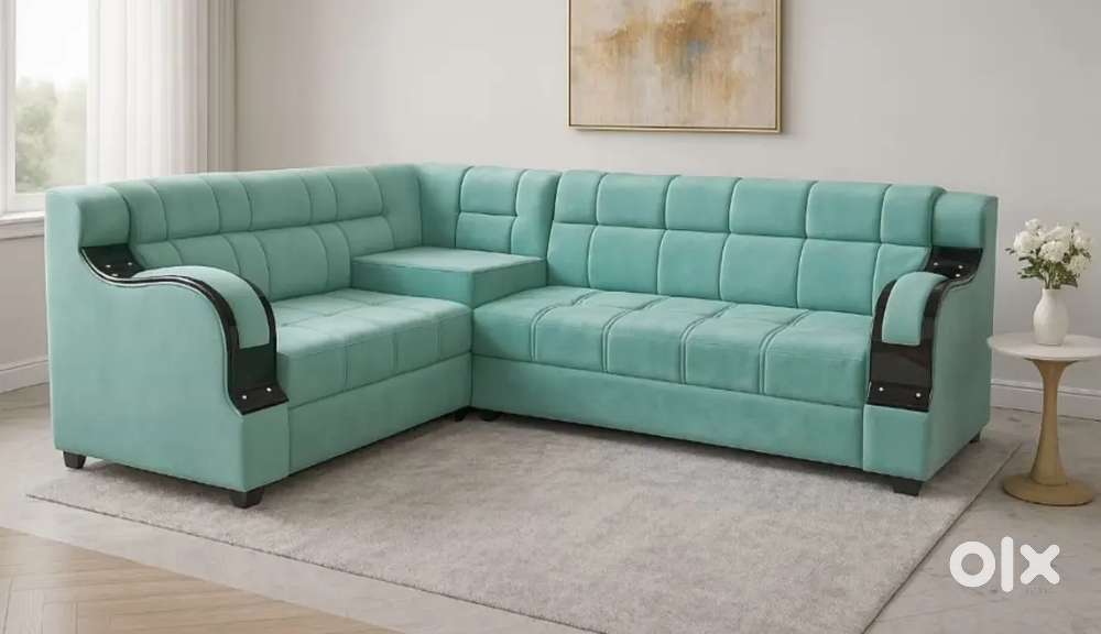 L TYPE BEAUTIFUL SOFA SET MANUFACTURING AT ZAM ZAM FURNITURE