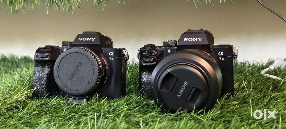 SONY A7 M3 TWO CAMERA BODYS WITH TWO LENS FOR SALE WITH EXCELLENT