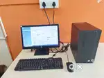 Hp i5 8th gen 3ghz/8gb/256gb/19 Monitor