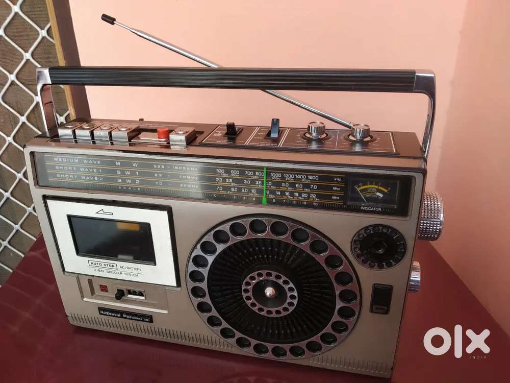 Antique National Panasonic Tape Recorder Japan Radio Cassette Stereo