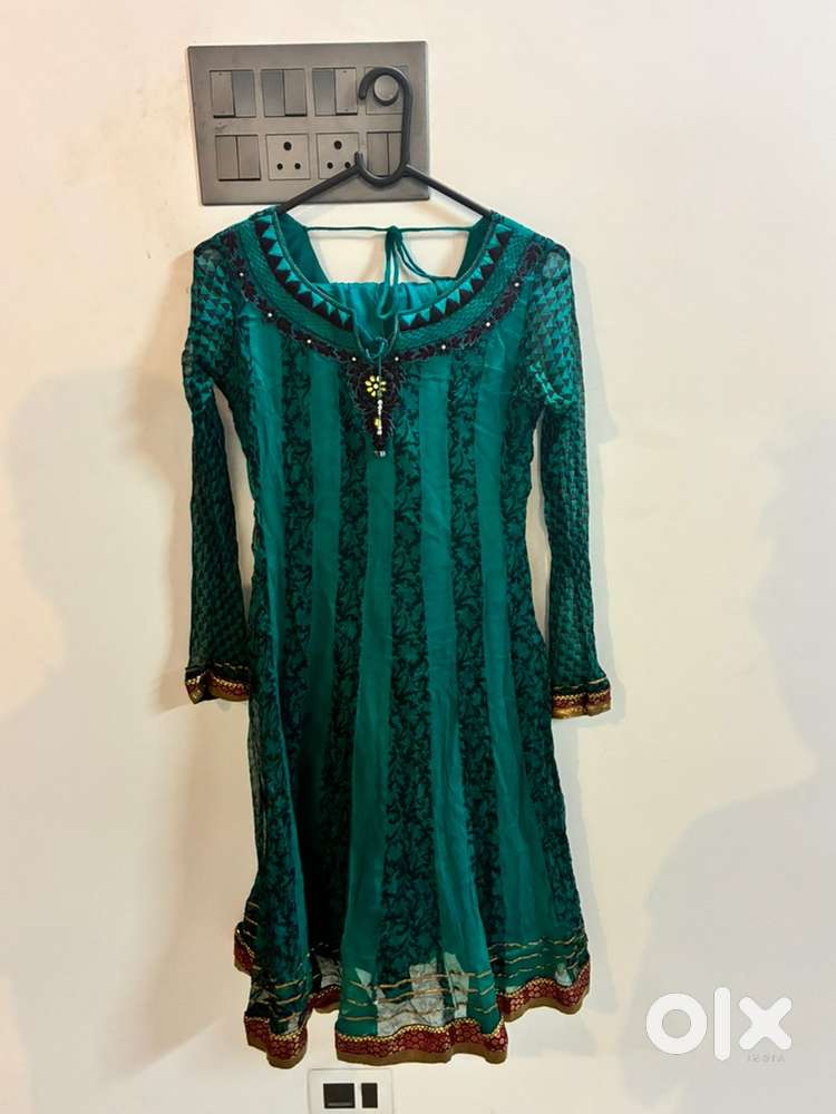 Anarkali(teal green)