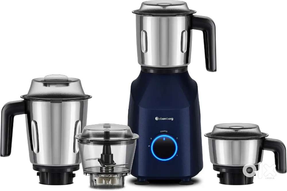 Atomberg Yulia 750 Watt Mixer Grinder  4 Multipurpose Jars