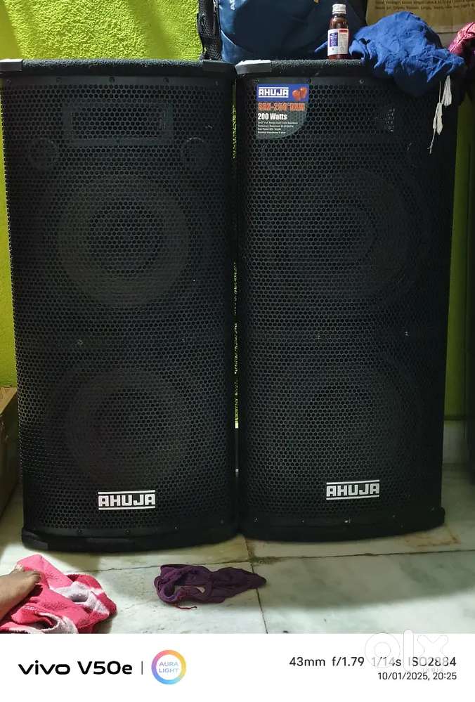 Ahuja ssa 250 Bluetooth modal with 200w 2 speaker new condition
