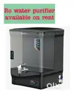 Ro water purifier available on rent