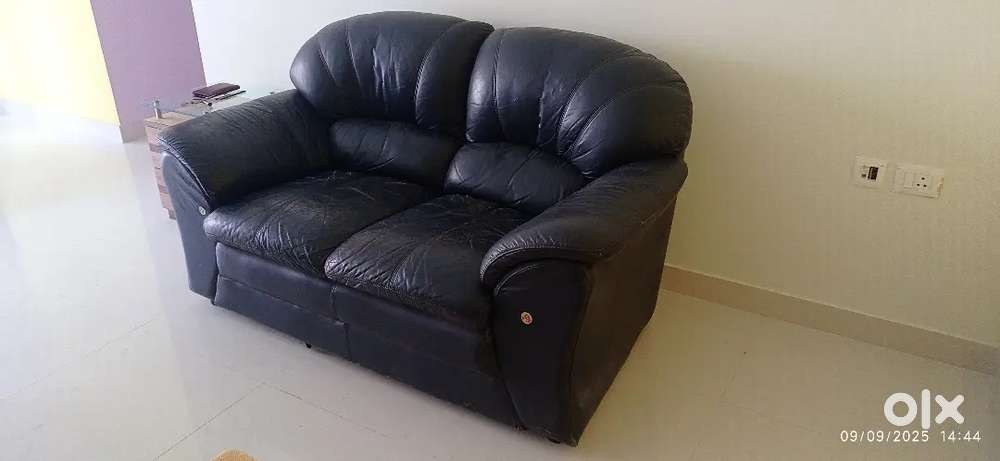 pure leather sofa
