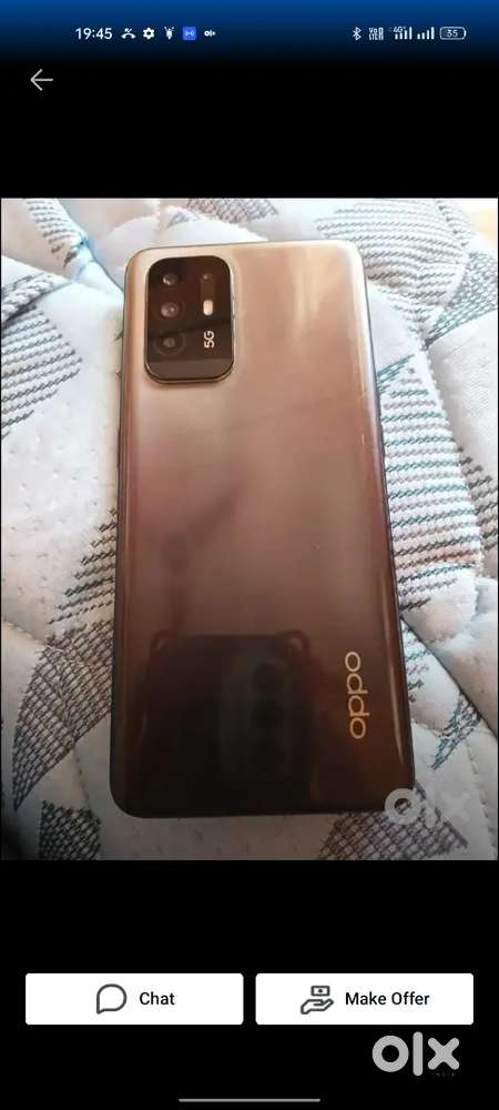 Oppo f19 pro plus 8 128 full kit with bill