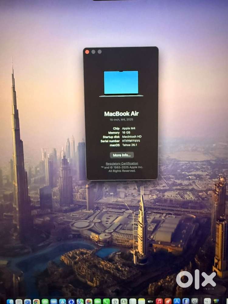 Apple macbook Air 15inch M4