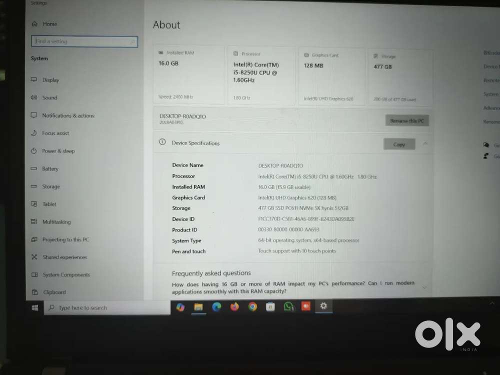 Lenevo Laptop