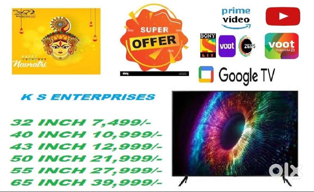 40 INCH SMART 4K UHD LED TV@ 10,999 /-