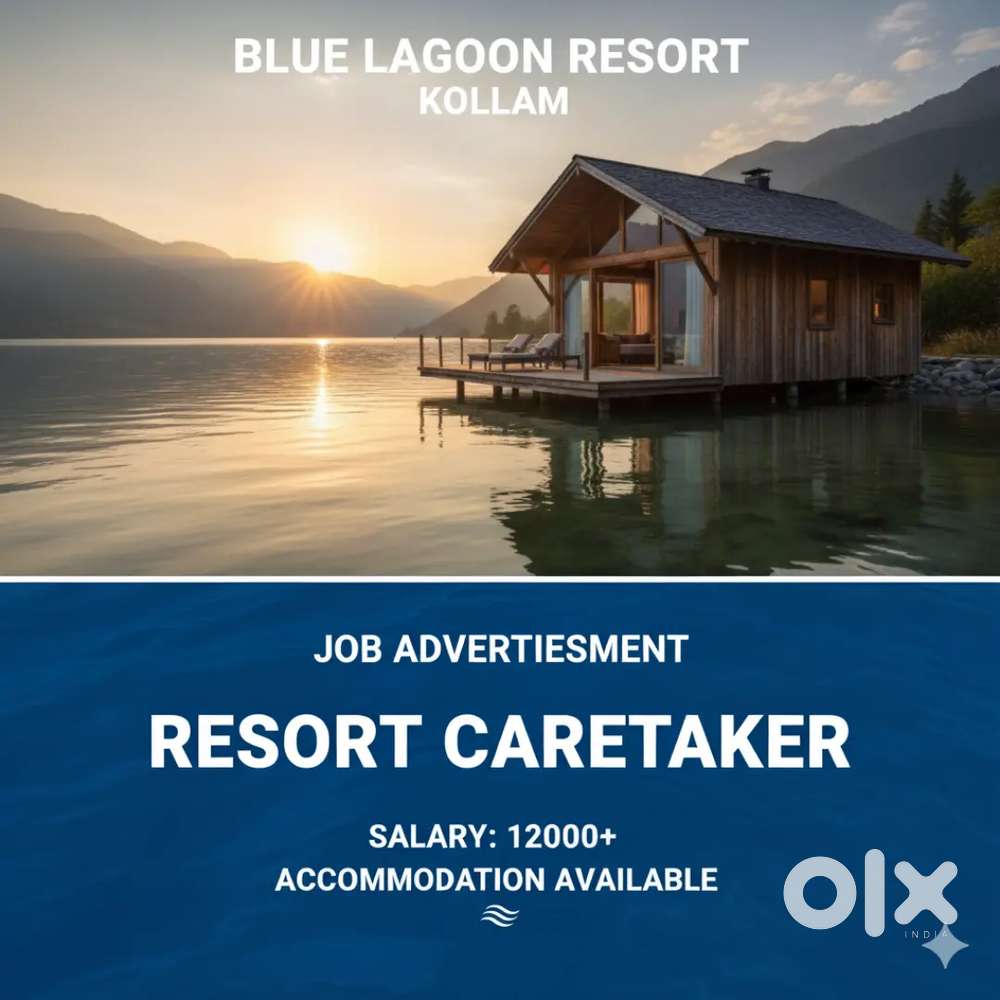 Need Resort Caretaker in Kollam