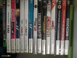 Xbox 360 with 16 games w controllers and 1 kinect sensor