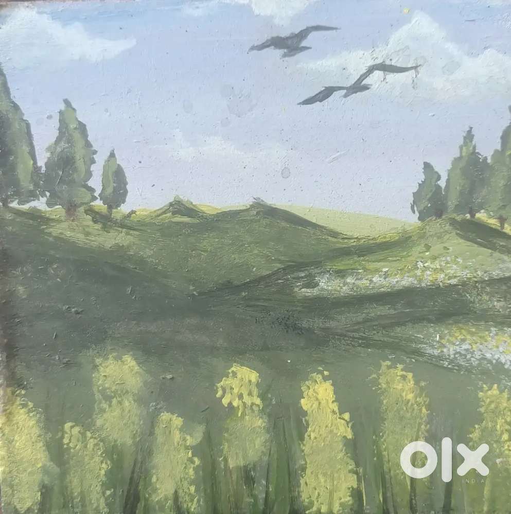 Beautiful landscape painting