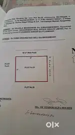 Open residential plots for sale
