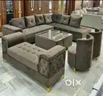 Big discount buy new sofa 8499, L type sofa 13990/-