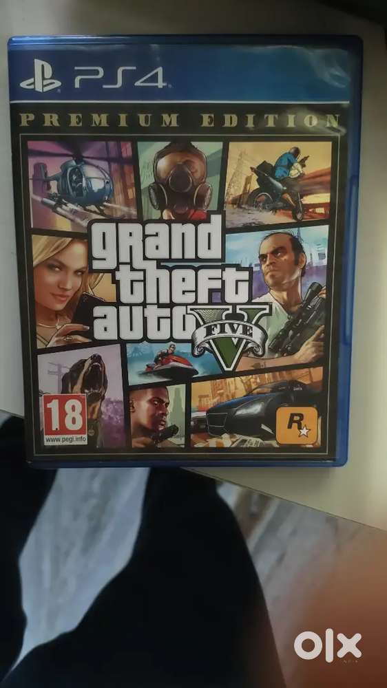 Gta 5 ps4 game cd even more too