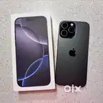iPhone 16pro second hand model, 100% , good condition, bill box