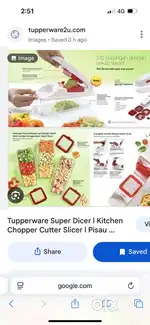 Vegetables cutter Tupperware