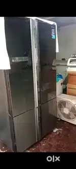 Hitachi double door fridge