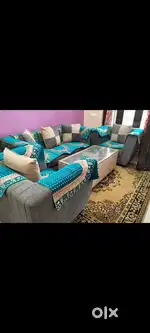 5 seated sofa set with middle table