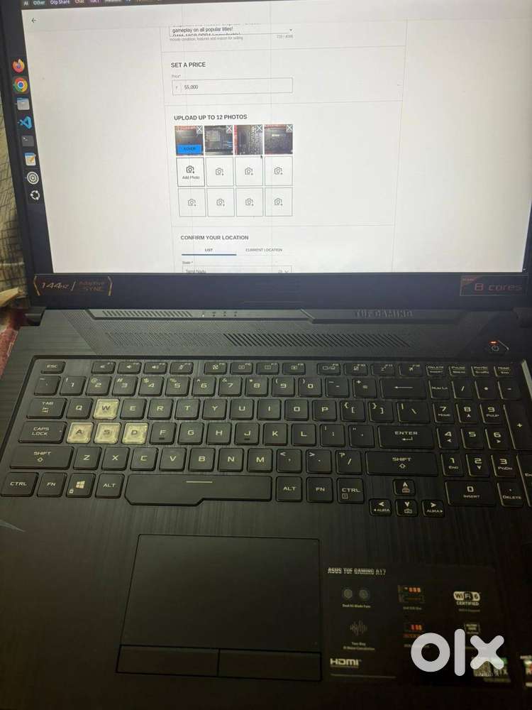 ASUS TUF Gaming A17 FA706IC