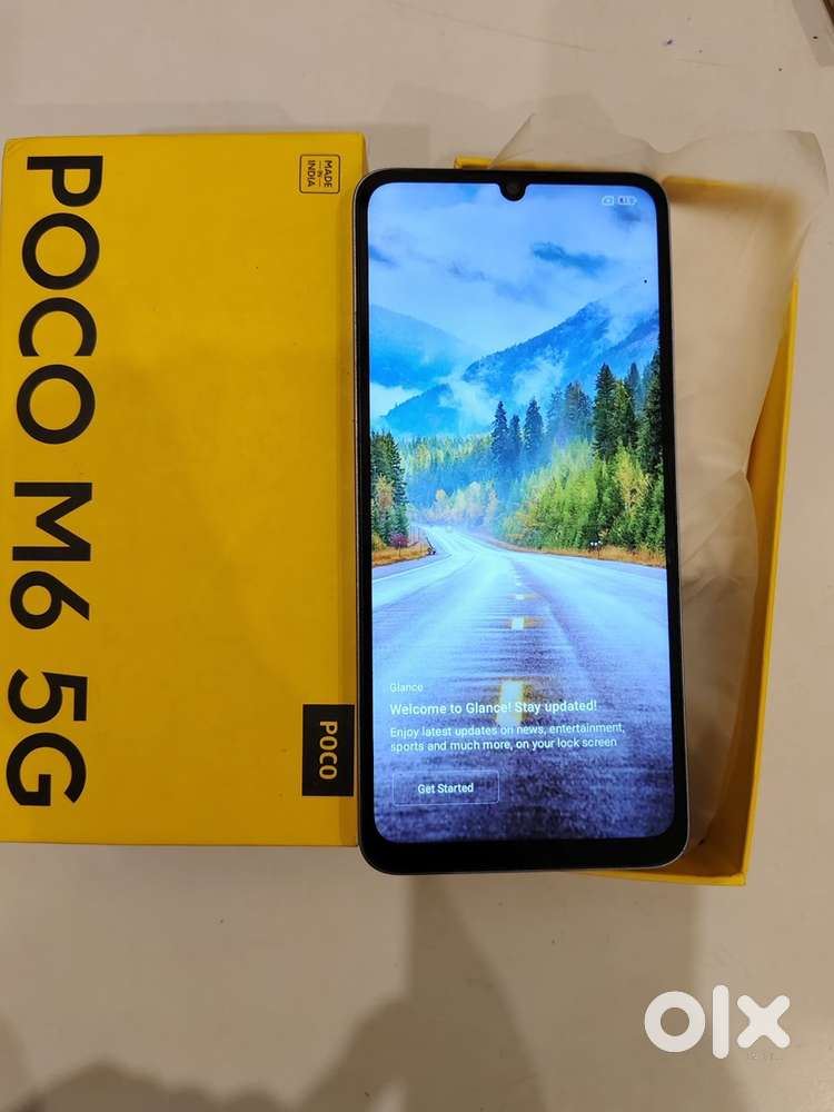 Sell my poco m6 5g(8gb 128gb)very good n raning condition
