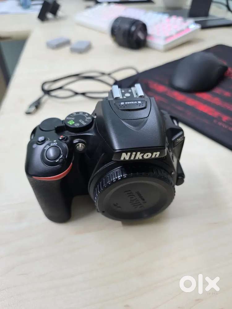 Nikon d5600 with kit lenses