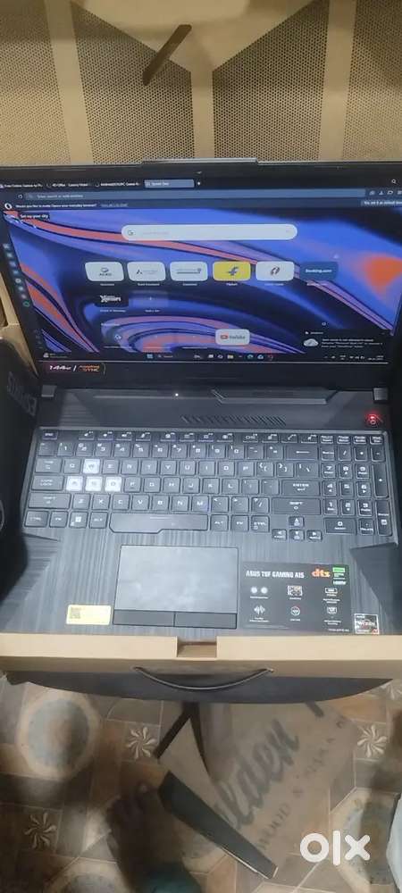 Asus a15 tuf gaming laptop 500 gb hard disc 4gb graphic card 16gb ram