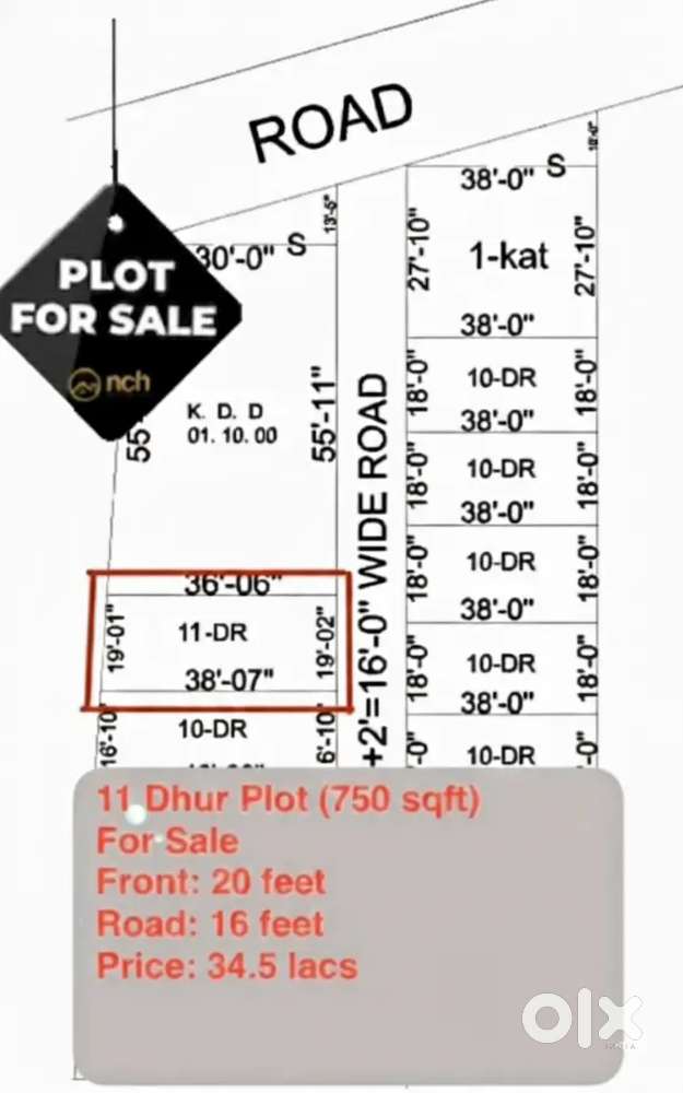 Available land is ready to move
