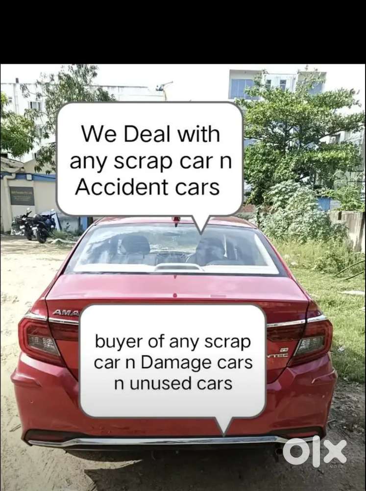 We purachase any scrap car scrap car n Damage cars n Accident car