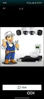 Cctv technician sale and service give the trust we are doing the best