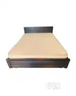 Hydraulic Queen Size Storage Bed + Sleepwell Revival 2.0 Mattress