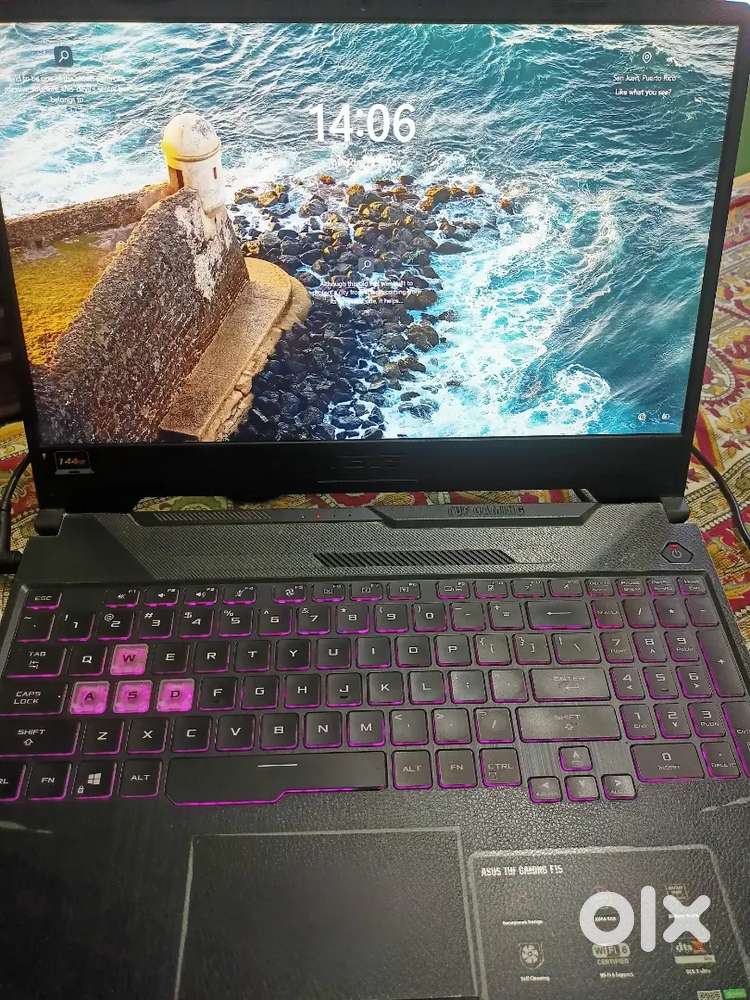 ASUS Tuf Gaming F15 laptop
