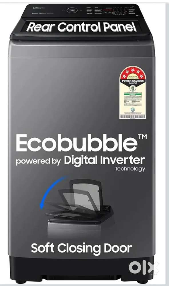 Samsung eco bubble 9 kg 5 start washing machine
