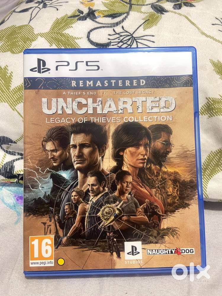 Ps5 Uncharted Legacy of theives collection game cd