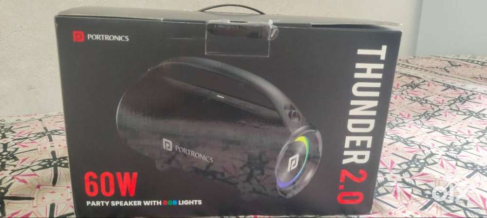 Portronics Thunder 2.0 60W Wireless Bluetooth Party Speaker
