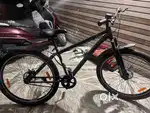 A tata skytrider bycycle with 29 inches height  Less driven