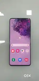 Samsung S20+ 8gb Ram 128gb in complate working.  FRONT GLASS CRACK