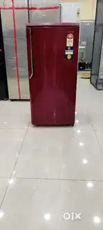Id0@6Samsung red zebra line 190ltr singledoor refrigerator wit buyback