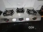 VIDIEM 3Burner Stainless steel Gas Stove