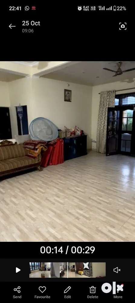3bhk with spacious rooms for rent