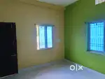Semi-furnished house with shelves for rent with vehicle parking space