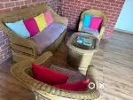 5 Seater luxurious Cane sofa set