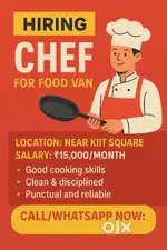 Hiring: Chef for Food Van